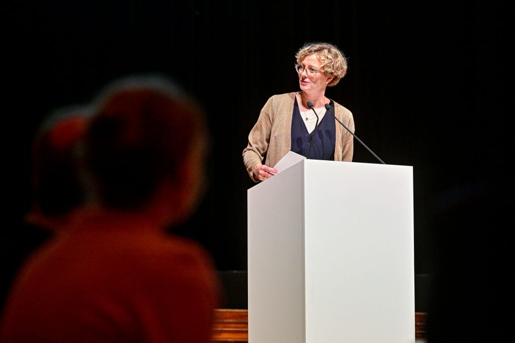 Verleihung des Deutschen Demografie Preises 2026 am 04.06.26 im Jenaer Volkshaus. Foto: Jürgen Scheere/DDP