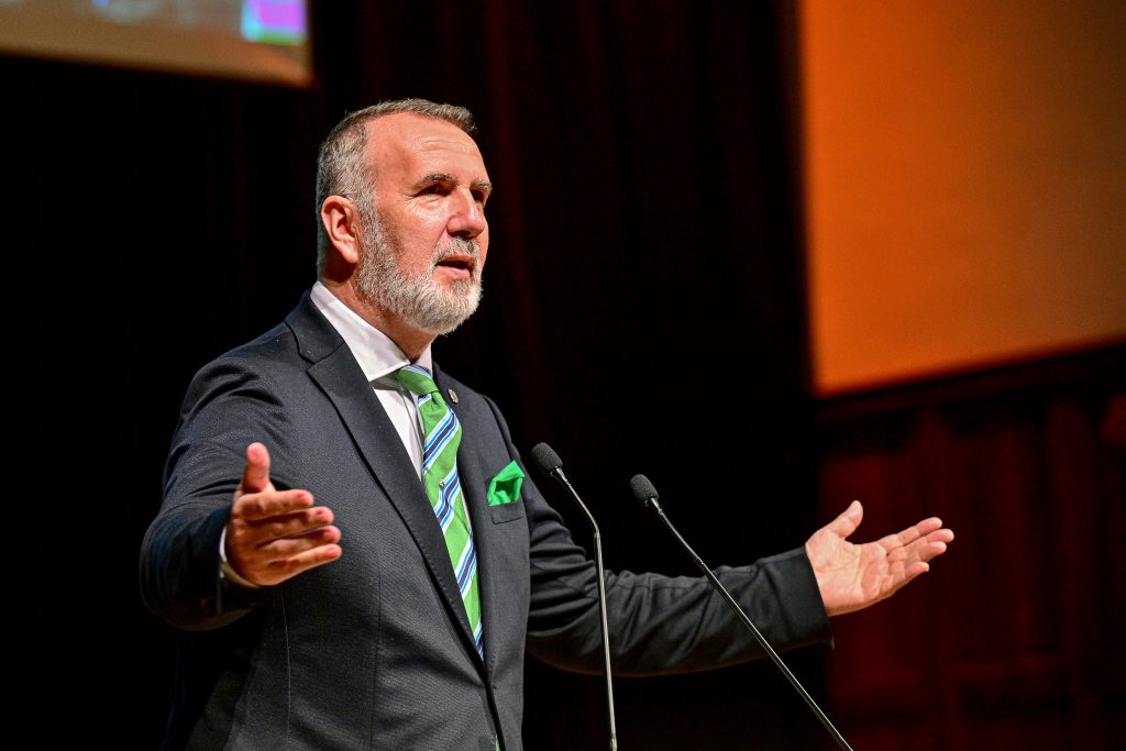 Verleihung des Deutschen Demografie Preises 2026 am 04.06.26 im Jenaer Volkshaus. Foto: Jürgen Scheere/DDP