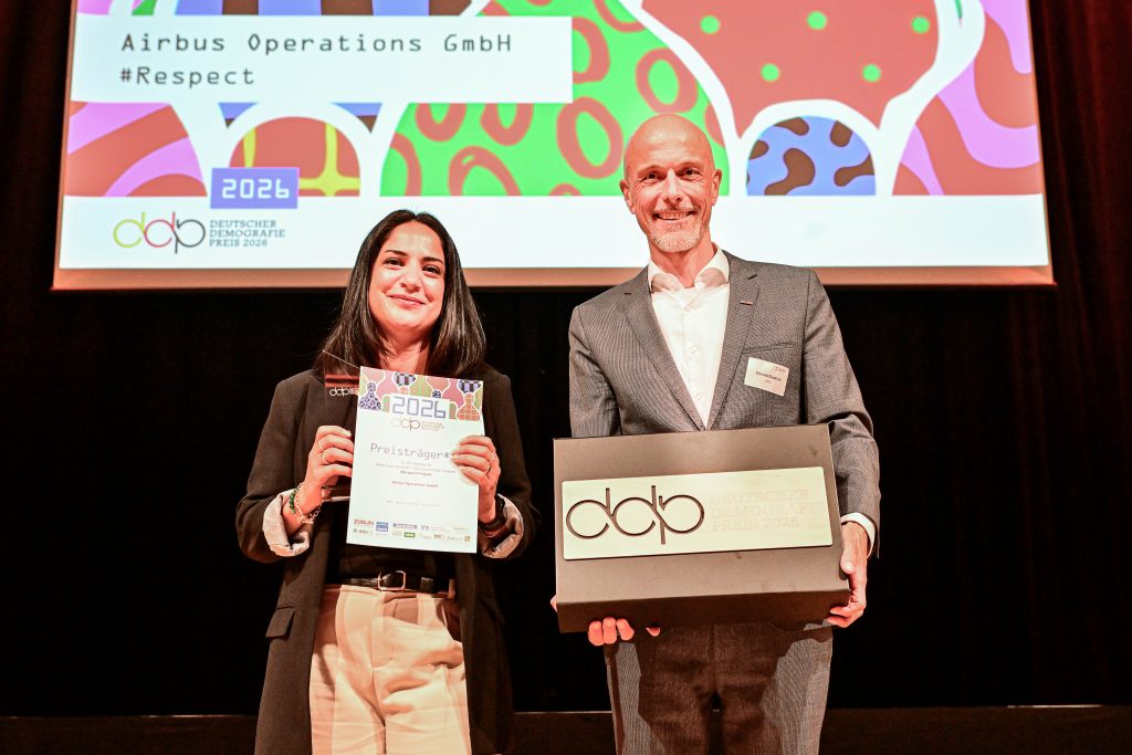 Verleihung des Deutschen Demografie Preises 2026 am 04.06.26 im Jenaer Volkshaus. Foto: Jürgen Scheere/DDP