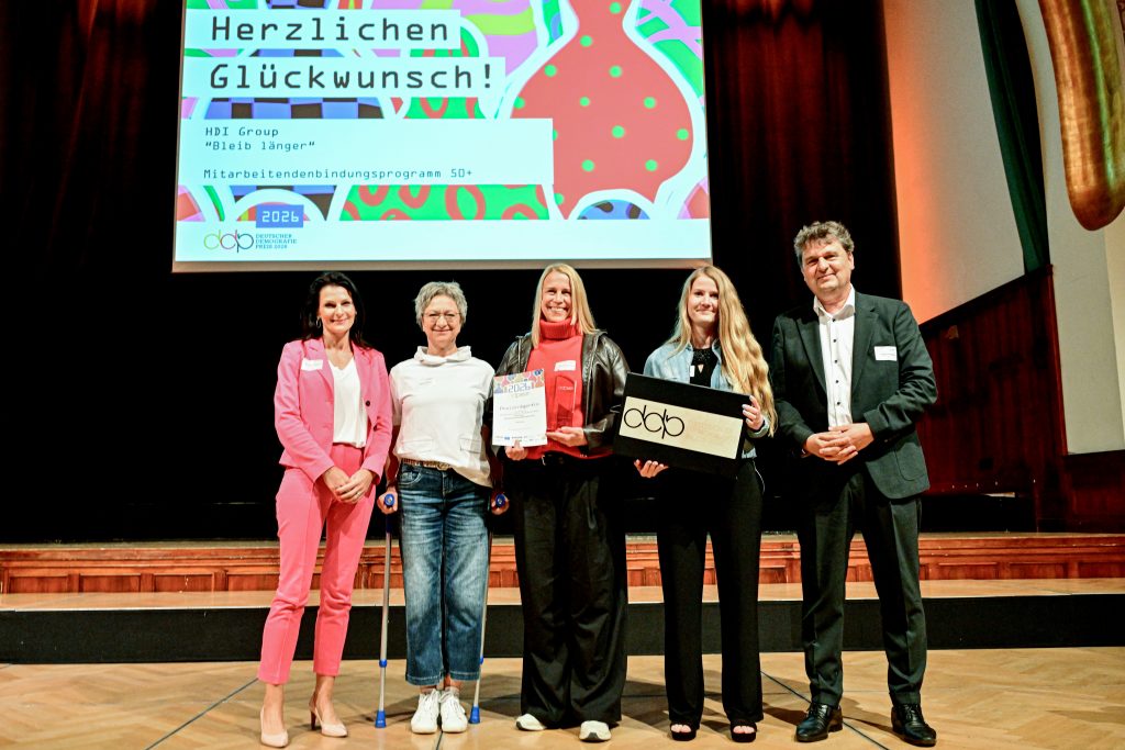 Verleihung des Deutschen Demografie Preises 2026 am 04.06.26 im Jenaer Volkshaus. Foto: Jürgen Scheere/DDP