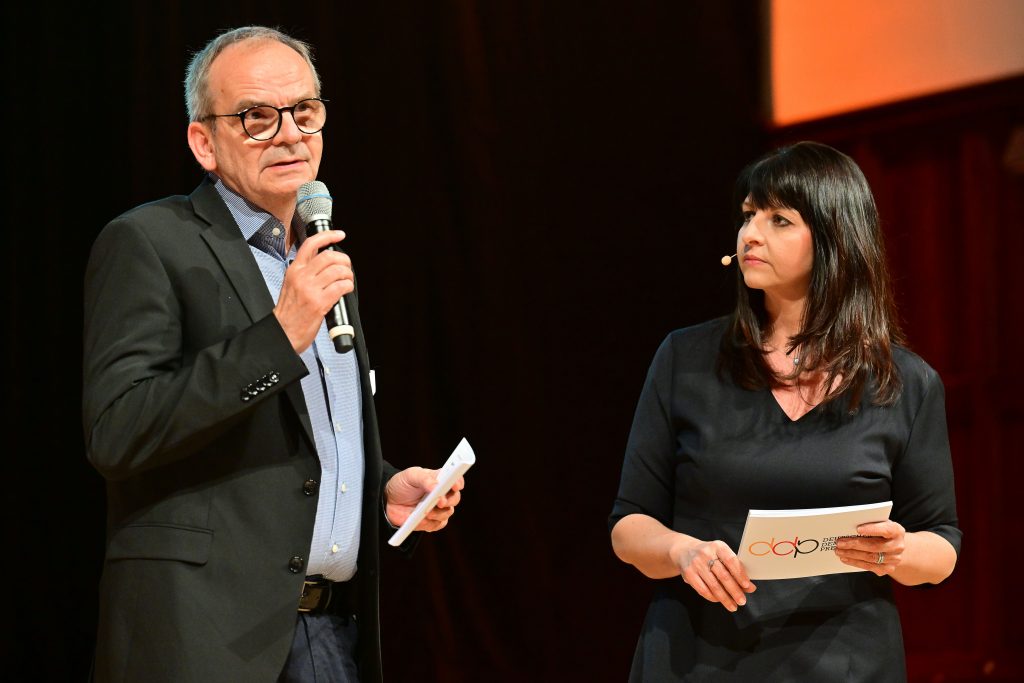 Verleihung des Deutschen Demografie Preises 2026 am 04.06.26 im Jenaer Volkshaus. Foto: Jürgen Scheere/DDP